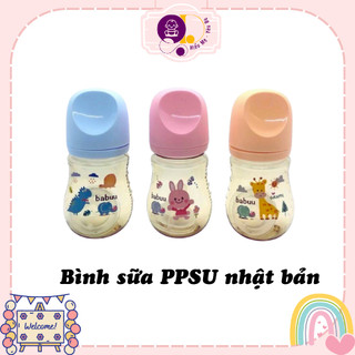 Bình sữa ppsu babuu nhật bản đủ size 90ml/210ml/270ml
