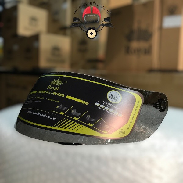 Kính Mũ Bảo Hiểm Fullface Royal M266, M179, M168, M137, M138... Các Dòng Mũ Royal Fullface
