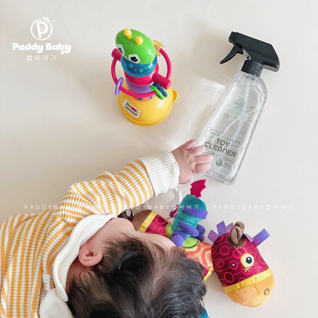 Xịt khuẩn đồ chơi thuần chay EINE BAUM nội địa Hàn cho bé