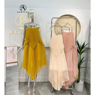 váy dập ly cách điệu