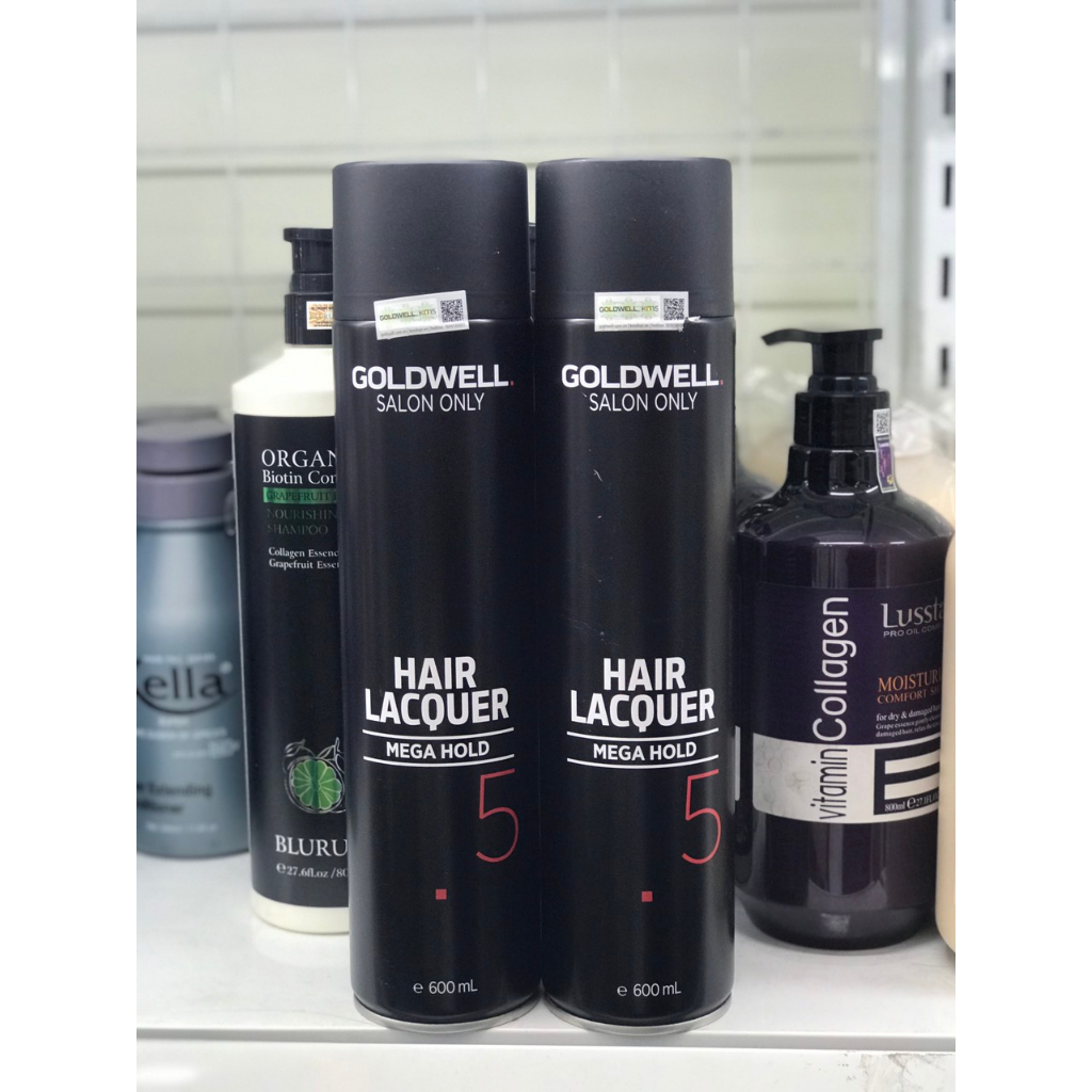 Gôm xịt tóc siêu cứng Goldwell 5 600ML