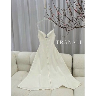 Đầm maxi dây hở lưng