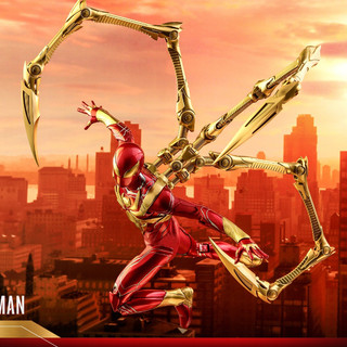 Mô hình hottoys 1/6 vgm-38: spider-man