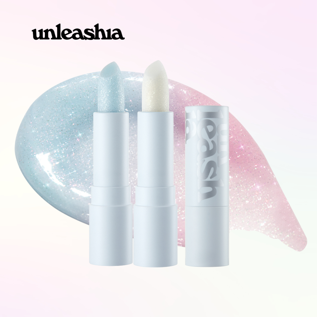 Son dưỡng môi UNLEASHIA GLACIER VEGAN LIP BALM tông nhũ dưỡng ẩm, cấp nước 2 màu 3.3g