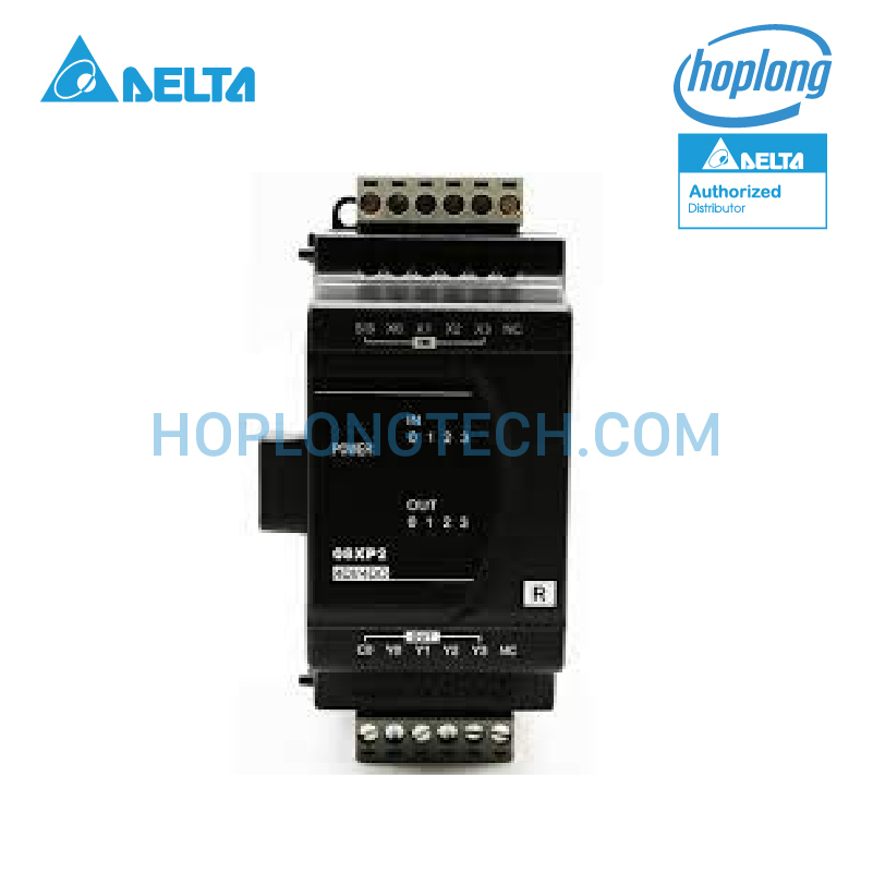 DI/DO Module DVP08XP211R Delta - 24 VDC - (I/O) 8 - Relay