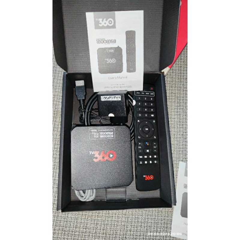 TIVI BOX 360 NEW 2023 ( chưa từng dùng, nguyên hộp đủ pk zin mới ) | BigBuy360 - bigbuy360.vn