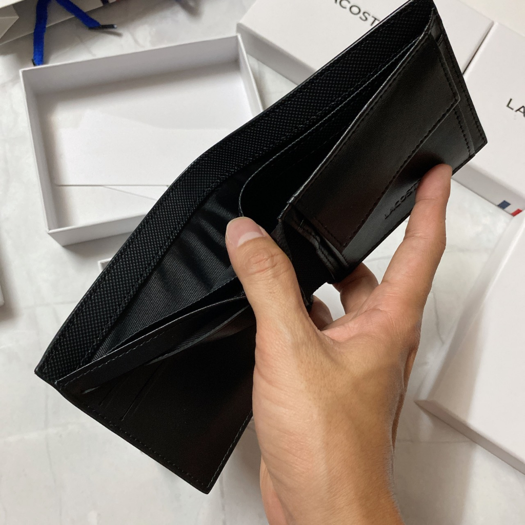 Ví ngắn Lacoste xuất dư fullbox - B218