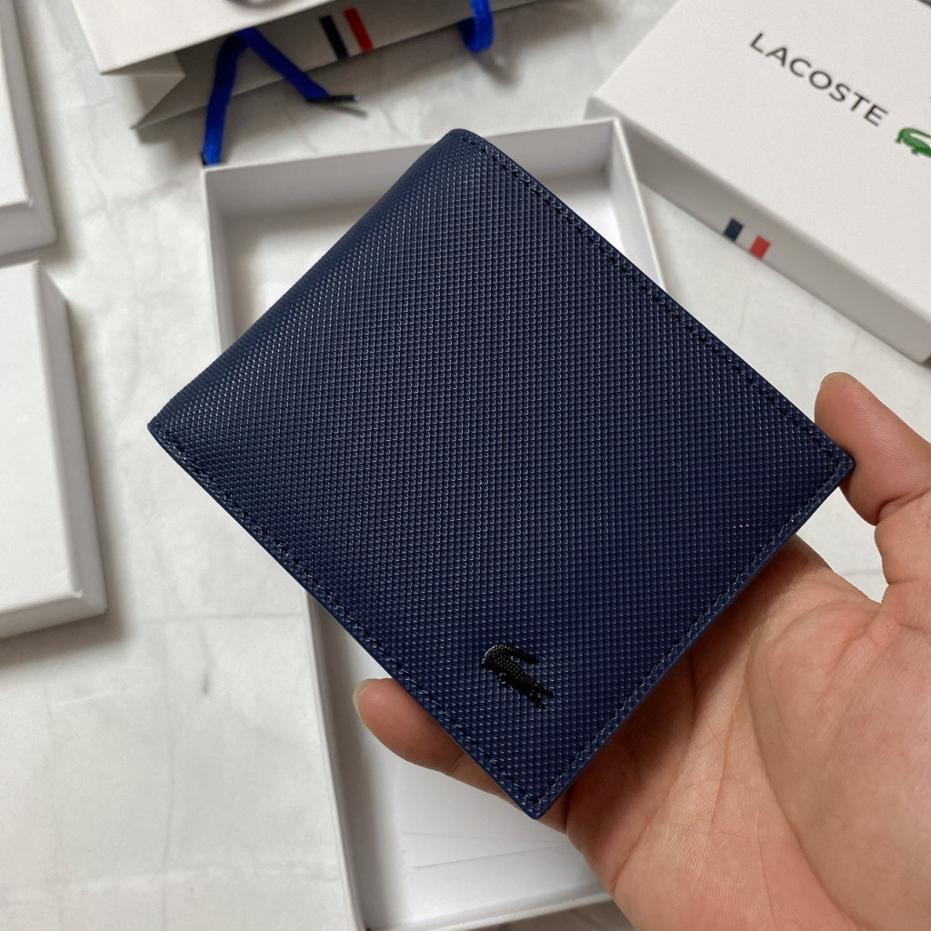 Ví ngắn Lacoste xuất dư fullbox - B218