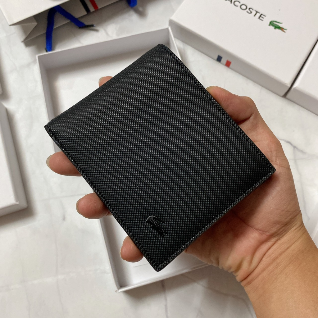Ví ngắn Lacoste xuất dư fullbox - B218