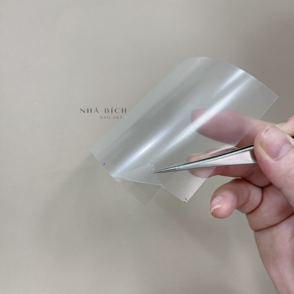 Miếng vẽ nail - sticker vẽ móng mỏng có keo Nhật Bản 15x8cm