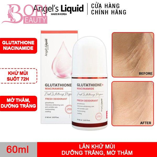 Lăn nách glutathione trắng da - Lăn khử mùi giảm thâm hết ố vàng áo 60ml HànQuốc (chinhhang) | BigBuy360 - bigbuy360.vn