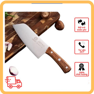 Dao thái thịt cá cao cấp nhật bản asakh sk5 siêu sắc - dao dày dặn, nặng tay, cán gỗ chắc chắn 900