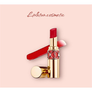 [ Tester nắp trắng Fullbox ] Son YSL Rouge Volupte Shine