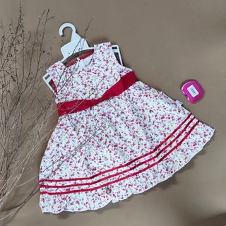 Váy đầm xinh bé gái 100% thô cotton 2-3y