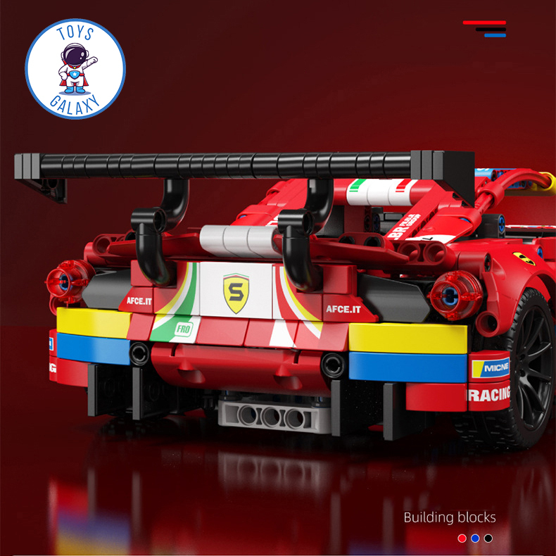 Đồ Chơi Lắp Ráp Mô Hình Điều Khiển Từ Xa RC Siêu Xe Ferrari 488 GTE / McLaren / Lamborghini / Bugatti / Porsche S701950