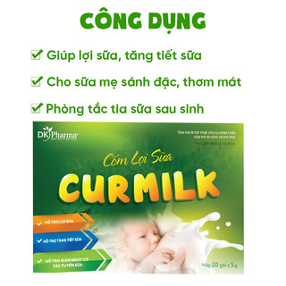 Cốm lợi sữa Curmilk - Hộp 20 gói