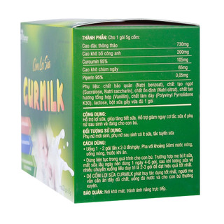 Cốm lợi sữa Curmilk - Hộp 20 gói