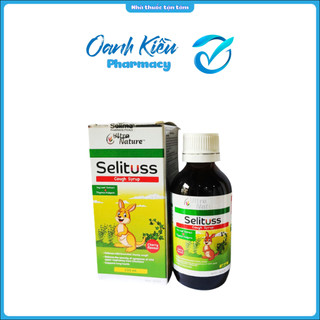 Siro ho Selituss - Giảm ho, long đờm, giảm đau rát họng cho bé - Chai 100ml - NT Oanh Kiều
