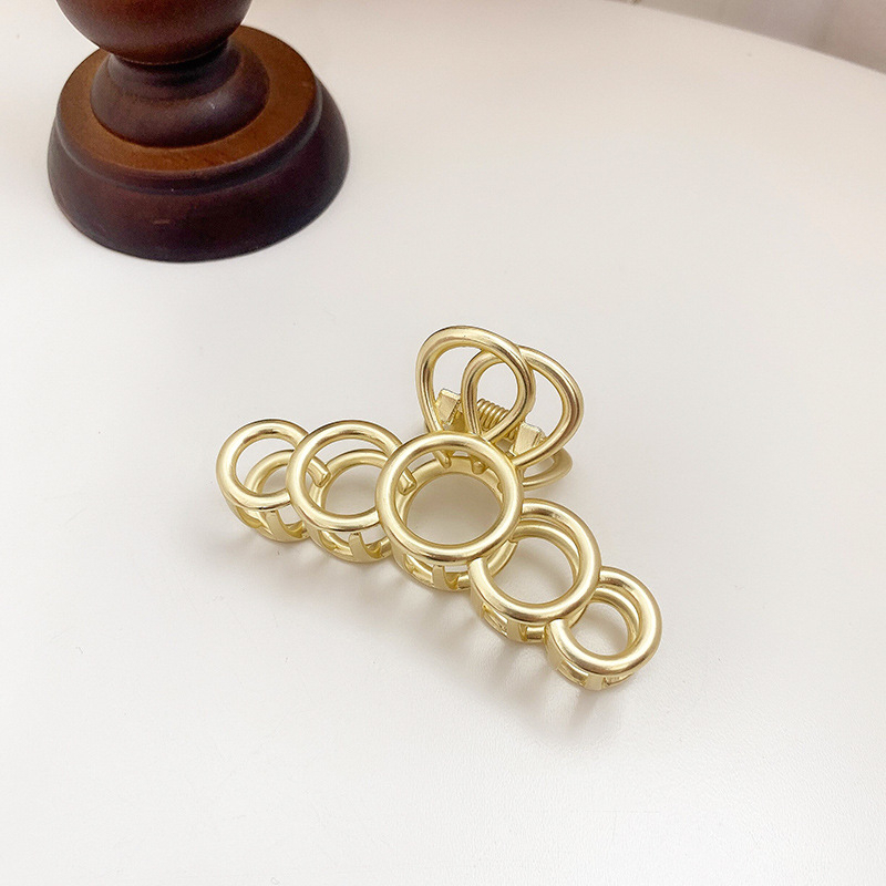 Kẹp càng cua (gấp tóc) chữ T kim loại cao cấp 2 màu