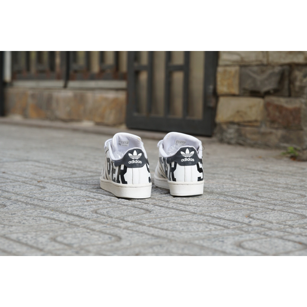 Giày Thể Thao Secondhand ADIDAS SUPERSTAR BIG LOGO B37978 Chính Hãng