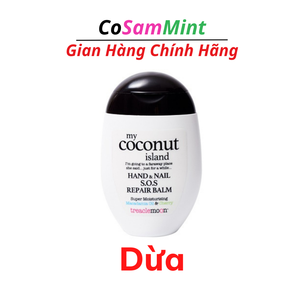 Kem Dưỡng Da Tay Treaclemoon Vị Dừa 75ml