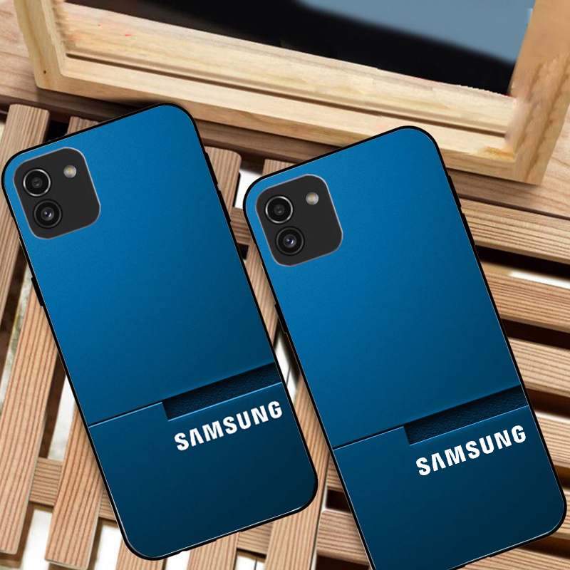 Ốp Lưng Samsung A03 Mặt kính cường lực cao cấp, sáng bóng, Thiết kế riêng