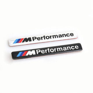 Tem decal trang trí bmw chữ m performance chất liệu nhôm 8.5cm