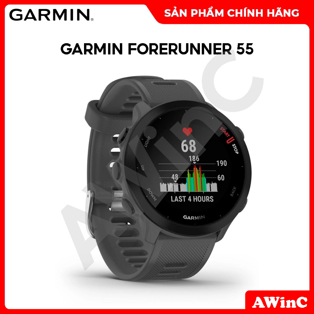 Đồng hồ thông minh Garmin Forerunner 55 - Hàng chính hãng