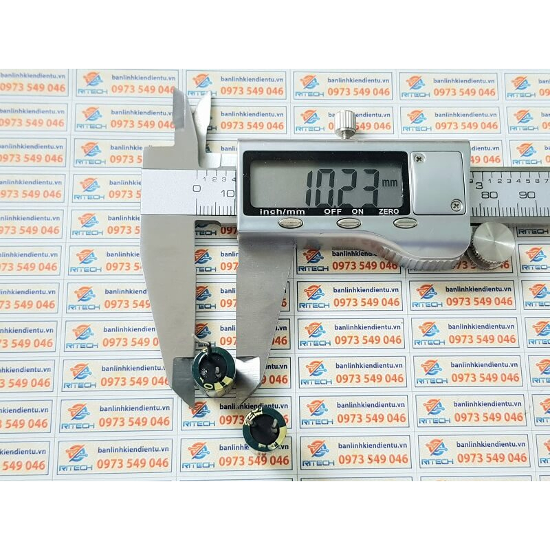 Tụ hóa 10uf 400v kích thước