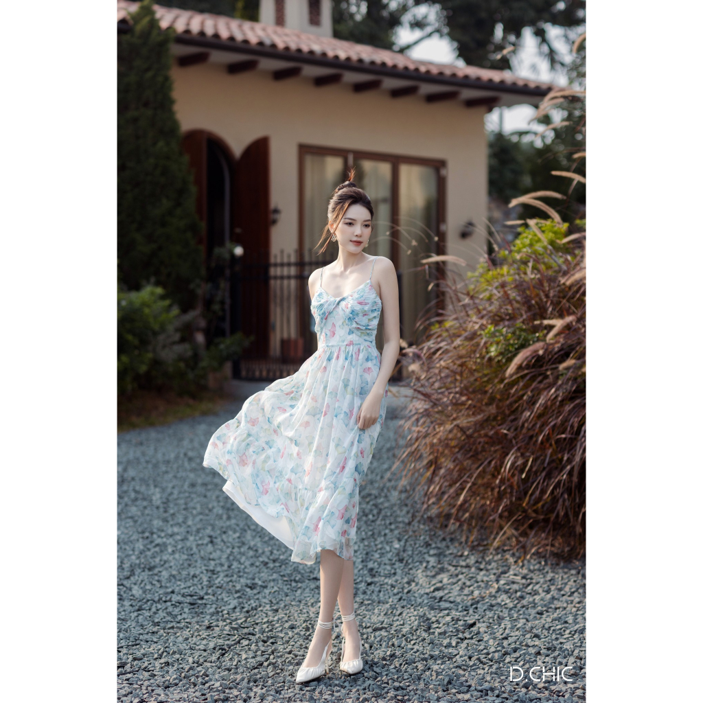 Váy 2 dây tết xoắn ngực D.CHIC MS: 2823145