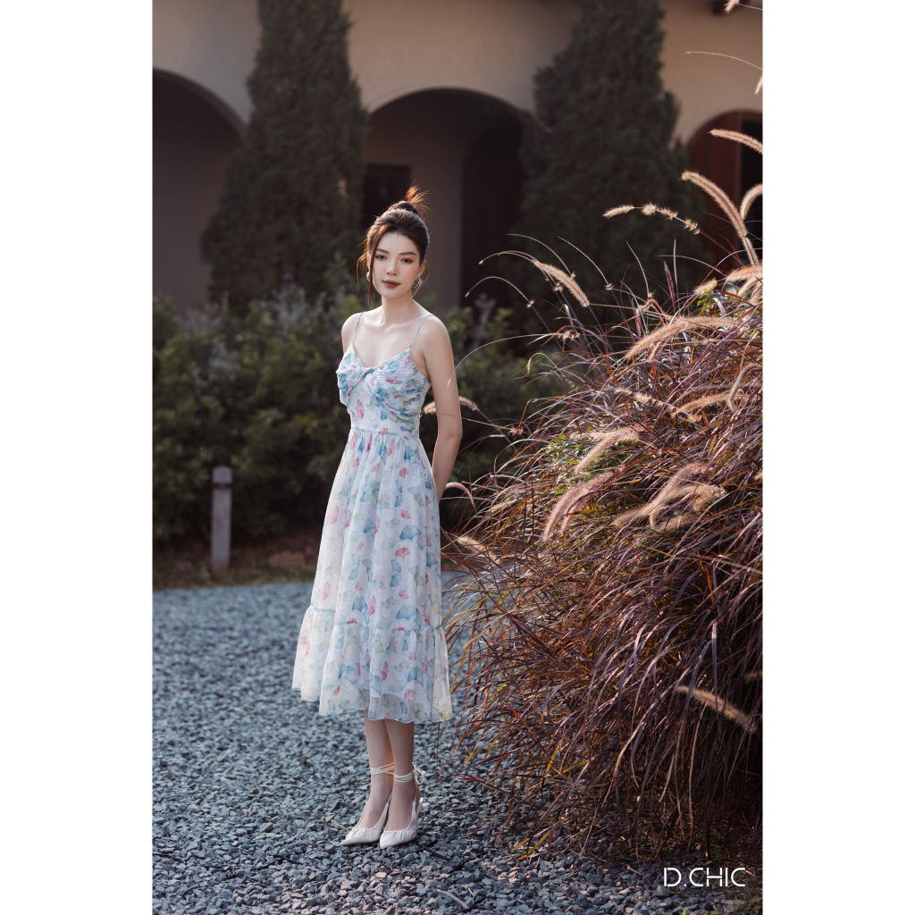 Váy 2 dây tết xoắn ngực D.CHIC MS: 2823145