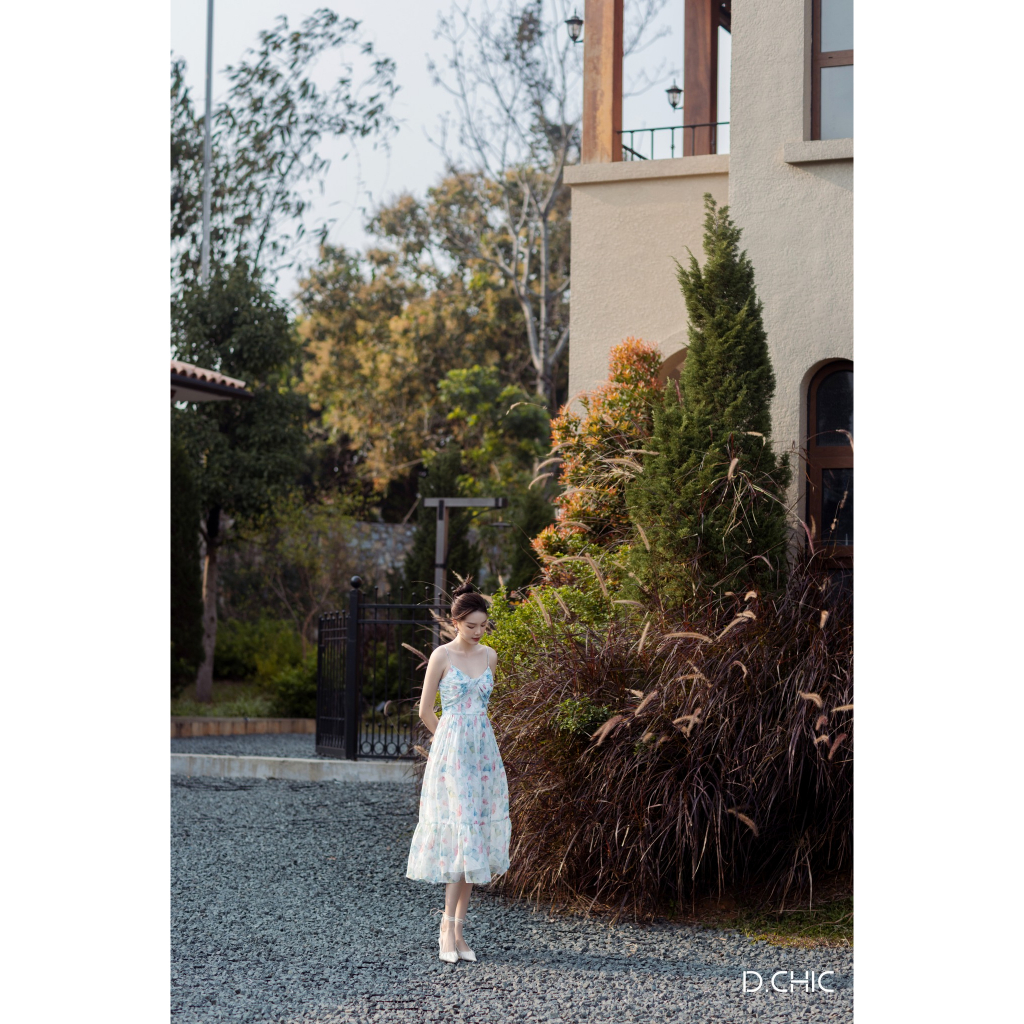 Váy 2 dây tết xoắn ngực D.CHIC MS: 2823145