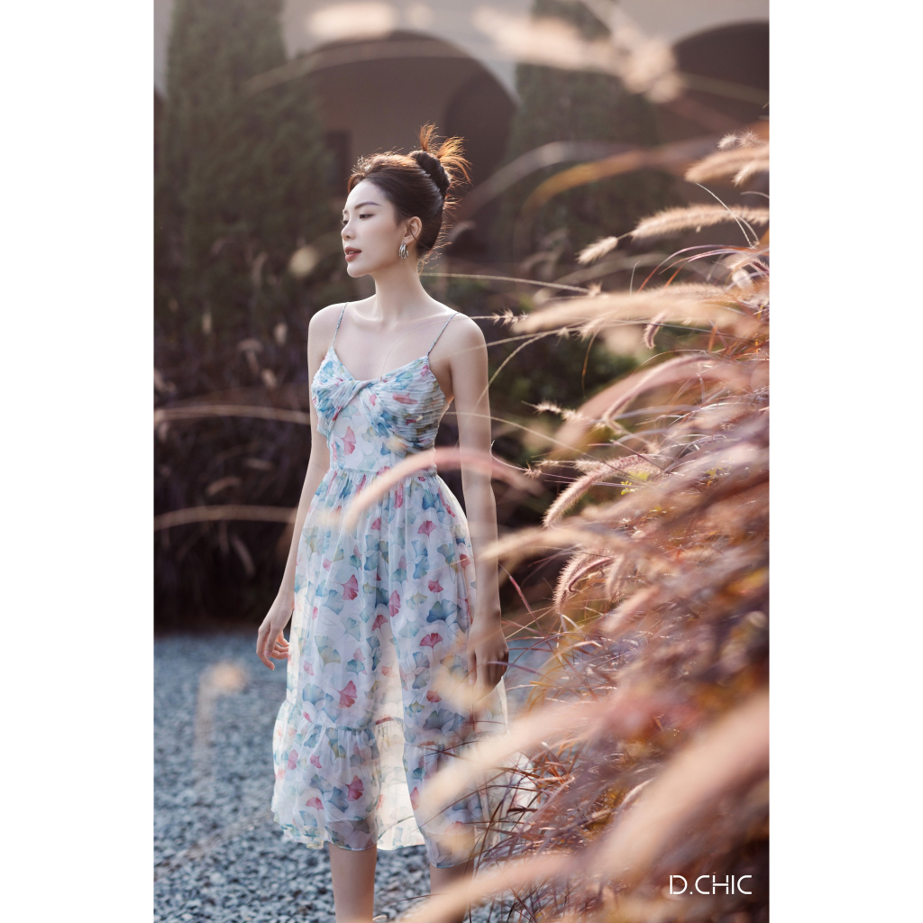 Váy 2 dây tết xoắn ngực D.CHIC MS: 2823145