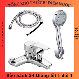 Full bộ sen tắm bao gồm cả dây và bát sen 5 chế độ nước SNL 904-VHS11