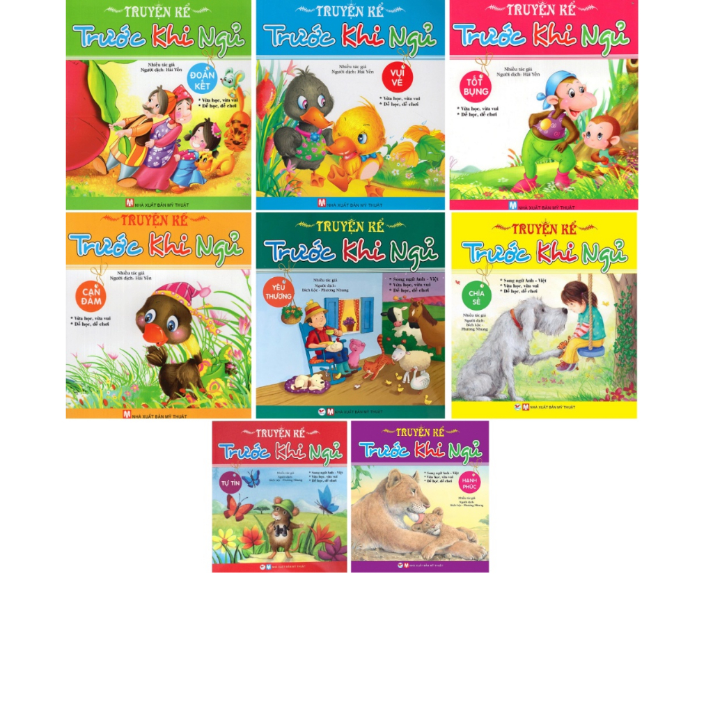 Sách - Truyện Kể Trước Khi Ngủ (Combo, lẻ tùy chọn) giúp trẻ hình thành tư duy ngay từ bé