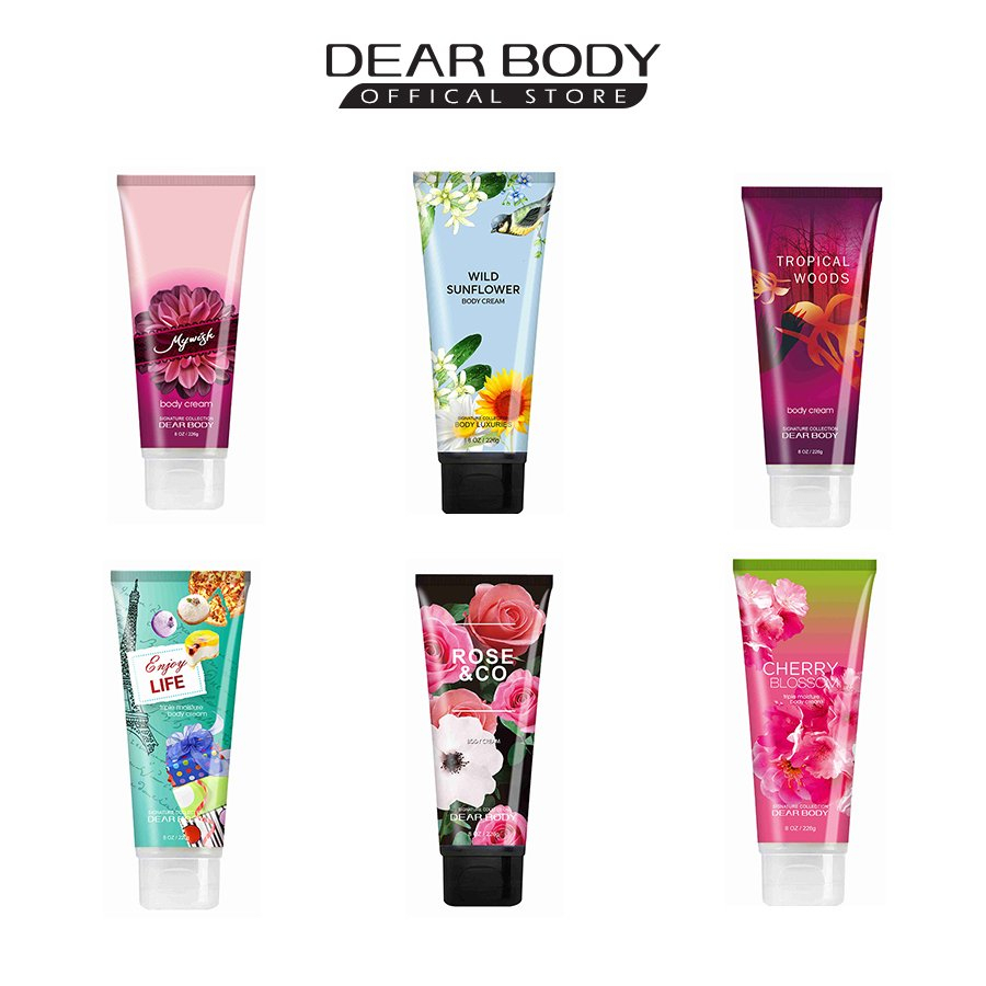 Kem Dưỡng Thể Nước Hoa DEAR BODY Body Cream 226g