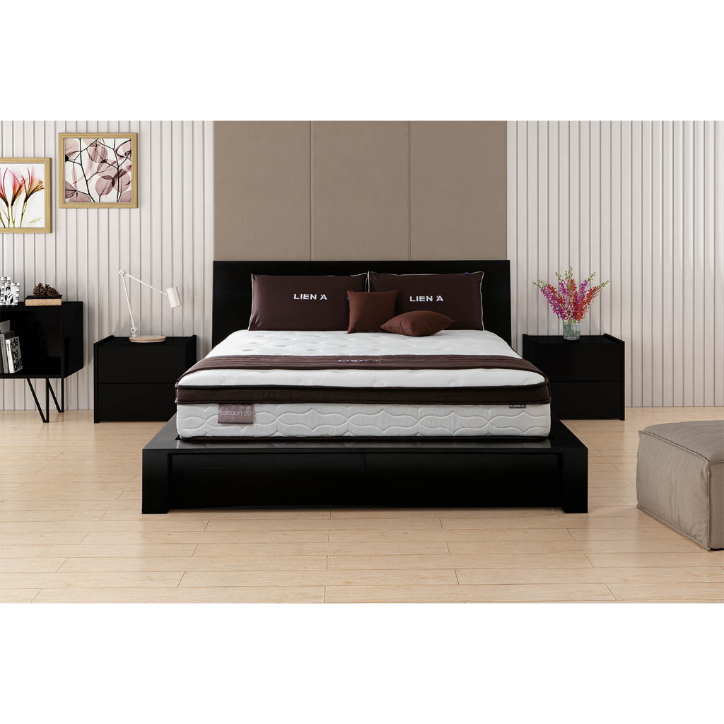 [ FLASH SALE] Đệm Lò Xo Liên Á Cocoon 2.0 Premium 180 x 200 x 28cm