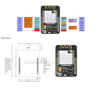 Mạch ESP32-CAM Có Camera