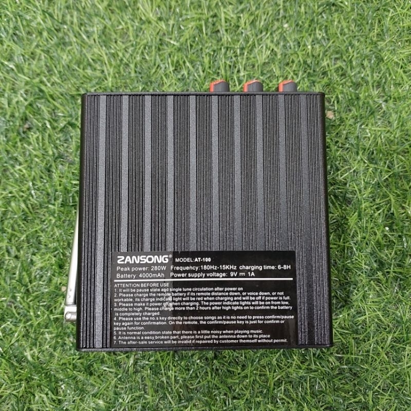 Loa AT100 Gọi Chim Trợ Giảng Âm Thanh To Pin Khỏe Có Bluetooth