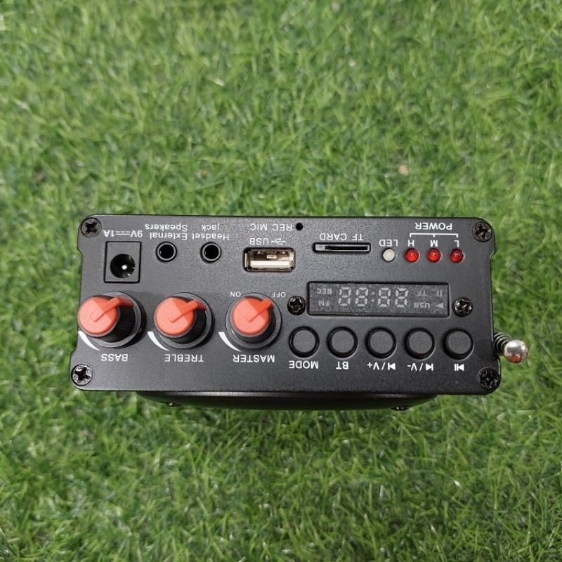 Loa AT100 Gọi Chim Trợ Giảng Âm Thanh To Pin Khỏe Có Bluetooth