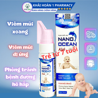 Xịt viêm mũi nano ocean