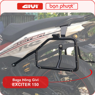 Bộ Baga Givi Gắn Thùng Hông Givi Cho Xe Yamaha Exciter 150 - Bộ Khung Gắn Thùng Hông GIVI SBL Y15ZR - Bạn Phượt