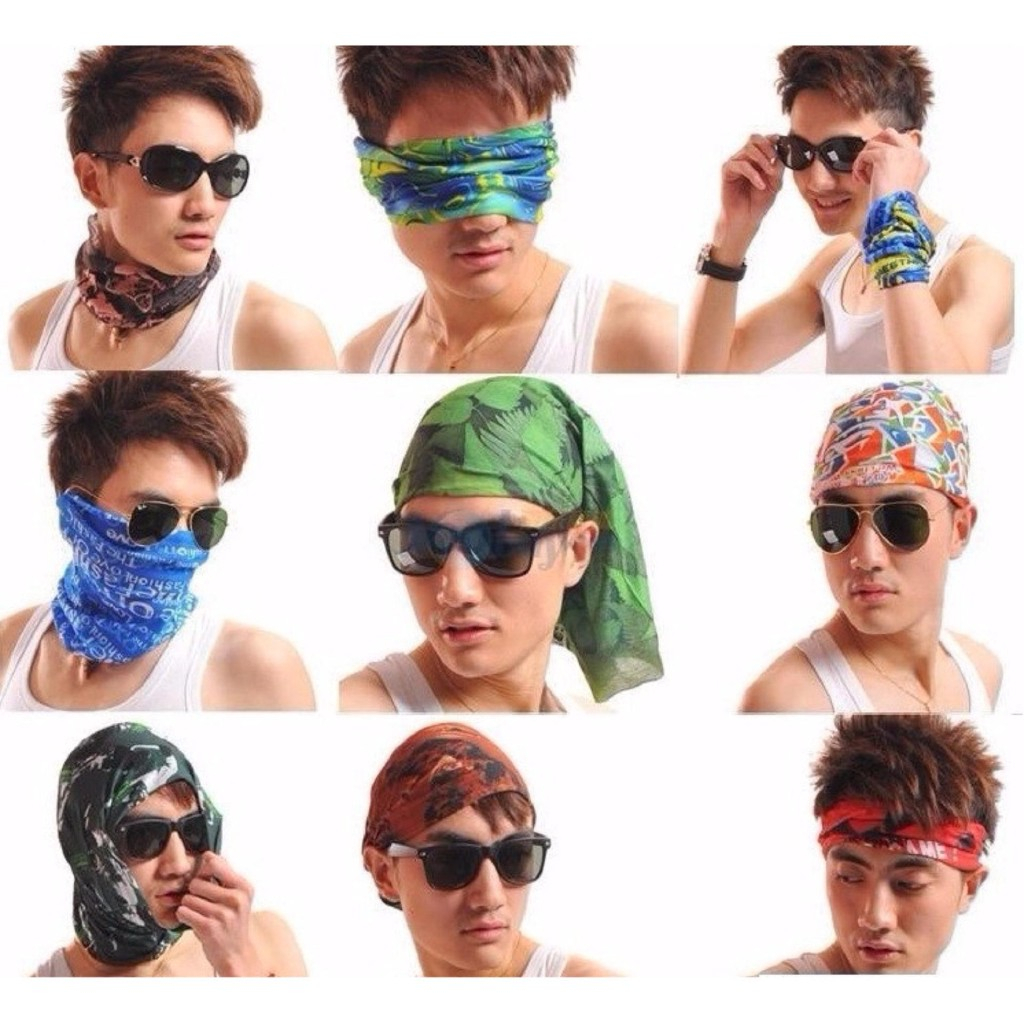 [ĐƯỢC CHỌN MẪU] Khăn Đa Năng Cao Cấp Chống Nắng, Khăn Ống Co Dãn 4 Chiều Thoáng Mát