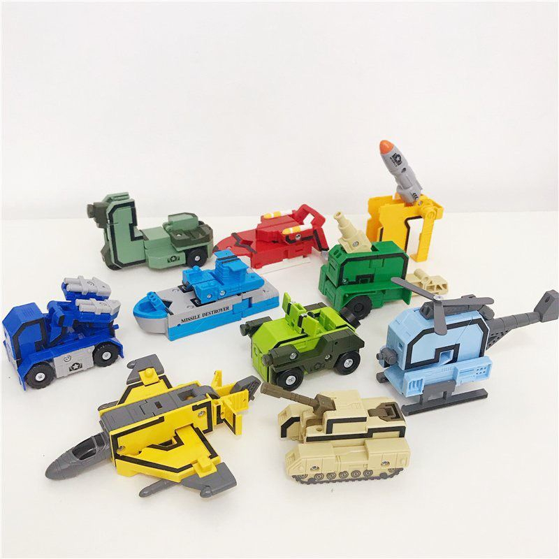 Đồ Chơi Lắp Ráp Robot Biến Hình Từ Các Con Số 0 - 9 Cho Bé Phát Triển Tư Duy - Đồ Chơi Sáng Tạo DiYo Kids