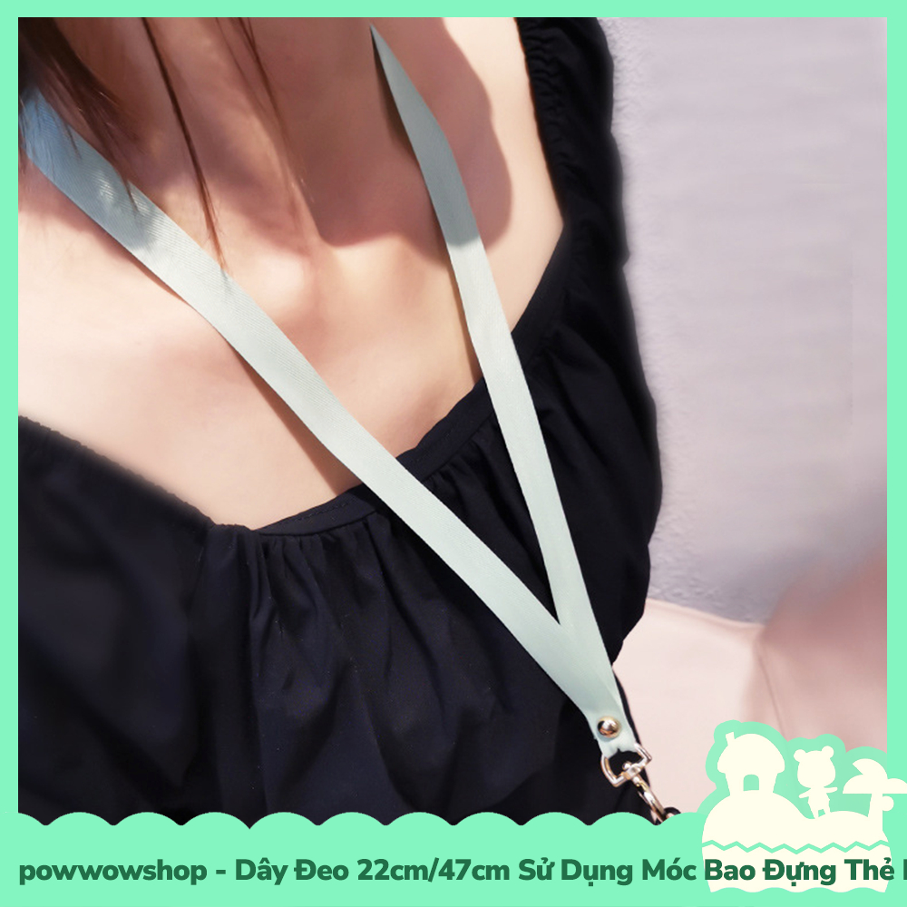 [Sẵn VN - Hỏa Tốc] Dây Đeo 22cm/47cm Sử Dụng Để Móc Vào Bao Đựng Thẻ Nhân Viên / Buộc Vào Điện Thoại Đơn Giản Colorful