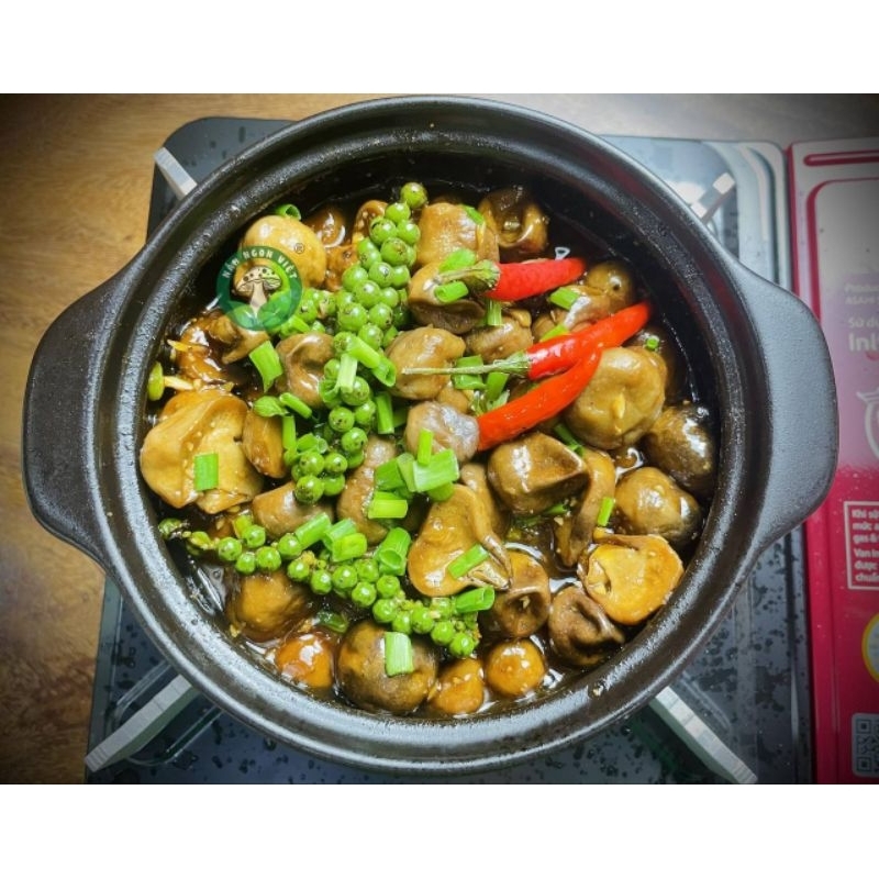 NẤM RƠM SẤY THĂNG HOA KHO TIÊU