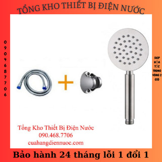 Bộ vòi hoa sen tròn inox 304 cao cấp VHS 09