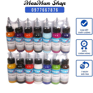 Combo 14 Lọ Mực Xăm Intenze Chính hãng