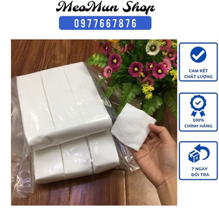 Bông tẩy trang Phun Xăm Bông y Tế cắt sẵn Gói 300g