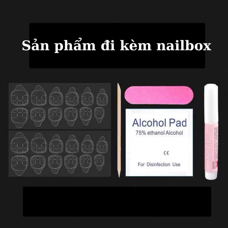 Nailbox thiết kế cô dâu trắng tinh khôi